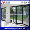 Prefabricated laminated safety glass sunroom